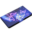 Чехол до Samsung Galaxy Tab A7 10.4 2020 T500 T505, butterflies, фиолетовый