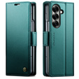 Чехол-флип CASEME Litchi Wallet для Samsung Galaxy Z Fold7 5G