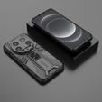 Чехол для Xiaomi 14 Ultra, Military kickstand, чёрный