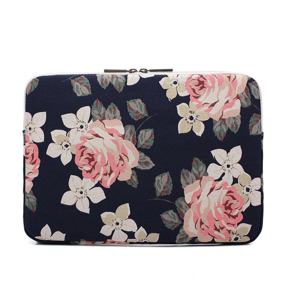 Canvaslife Sleeve Чехол для MacBook Pro 15/Pro 16 2019 - Navy Rose