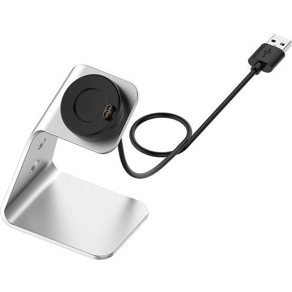 Алюмінієва USB док-станція для Garmin Fenix 7/7S/7X/6/6X/6S, срібляста