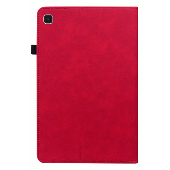 Чехол для Samsung Galaxy Tab A7 Lite, Wallet Pen Slot, красный