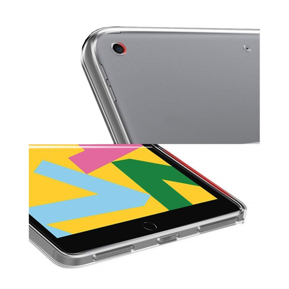 Чохол для iPad 10.2" 2021/2020/2019 (9/8/7 gen.), силіконовий, прозорий