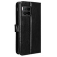 Футляр з клапаном для T Phone 2 Pro 5G, Crazy Horse Wallet, чорний