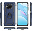 Бронированный Чехол до Xiaomi Mi 10T Lite, Nox Case Ring, синий