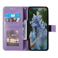 Откидной чехол для Xiaomi Redmi Note 13 Pro 4G / Xiaomi Redmi Note 14S / Xiaomi Poco M6 Pro 4G, Mandala, фиолетовый