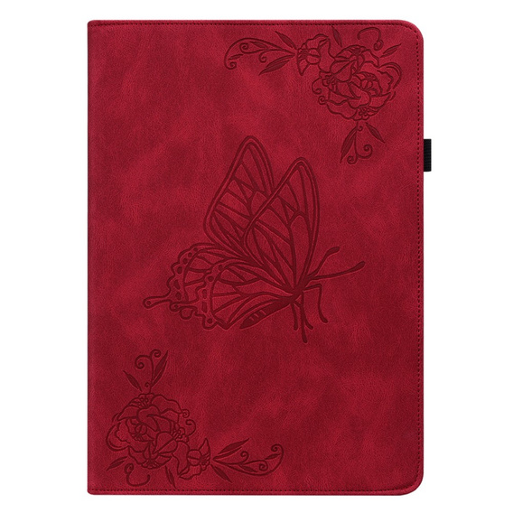 Чехол для Lenovo Tab M11, Butterfly, красный