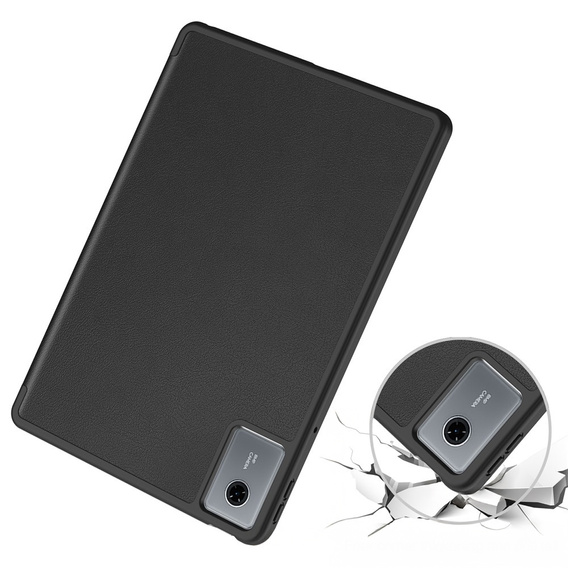 Чехол для Lenovo Idea Tab 11" 2025 TB336FU TB336ZU, подставка, Smartcase с держателем стилуса, черный