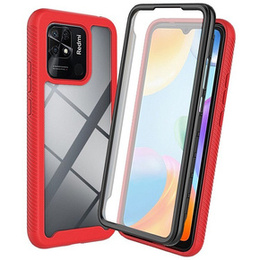 Чoхол Shockproof до Xiaomi Redmi 10C, із захисним екраном, м'яти