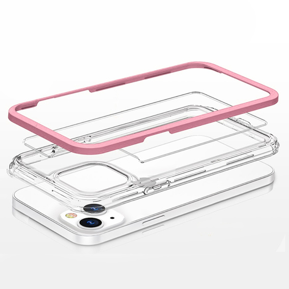 Чехол ERBORD Hybrid Frame для iPhone 13 mini, Фиолетовый 