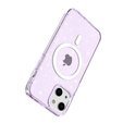Чехол до iPhone 14, Dropproof MagSafe Glitter, фиолетовый