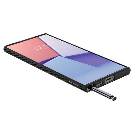 Чoхол Spigen до Samsung Galaxy S22 Ultra, Liquid Air, чорний