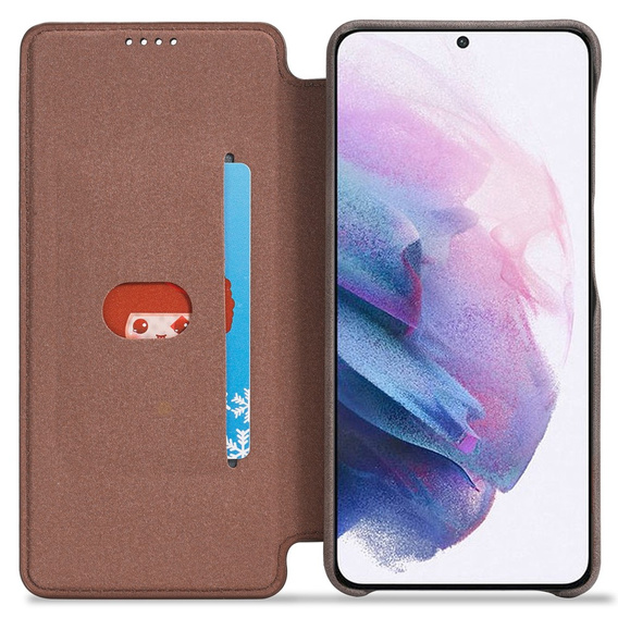 Чохол-книжка для Samsung Galaxy S22+ Plus 5G, LC.IMEEKE, кава