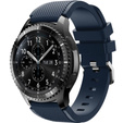 Силиконовый ремешок Twill Texture 22mm, Blue