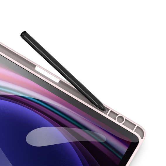 Чехол для Samsung Galaxy Tab S10 Lite / S10 FE / S9 FE, Dux Ducis TOBY, розовый