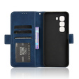 Футляр з клапаном для Infinix Hot 50 Pro 4G, Card Slot, темно-синій