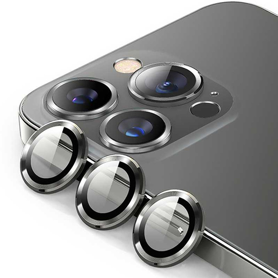 Защитное стекло на камеру до iPhone 13 Pro / 13 Pro Max, Grey