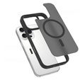 Чохол ERBORD з MagSafe для iPhone 16 Pro Max, Matte Case, з активною кнопкою, матовий / чорний