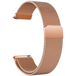 Універсальний міланський браслет 18 мм, рожевий rose gold