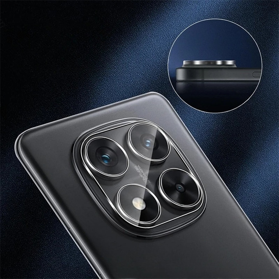 Закаленное стекло камеры для Xiaomi Redmi Note 14 Pro, прозрачный