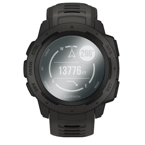 Защитное стекло 2х Erbord для дисплея смарт часов Garmin Instinct