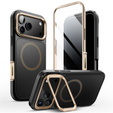 Чохол-сумка для iPhone 17 Pro Max, IBLSN Ares Fip Magsafe, Desert Gold