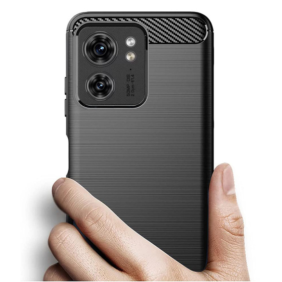 Чехол до Motorola Edge 40, Carbon, чёрный