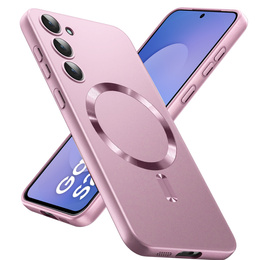 Чохол для Samsung Galaxy S25 FE, ColorMag, для MagSafe, рожевий