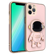 Чехол до iPhone 13 Pro Max, Astronaut, розовый