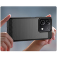 Чехол до Xiaomi Redmi Note 13 5G, Carbon, чёрный