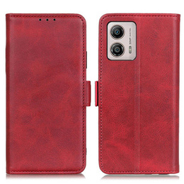 Откидной чехол для Motorola Moto G53 5G / G13 / G23, Wallet, красный