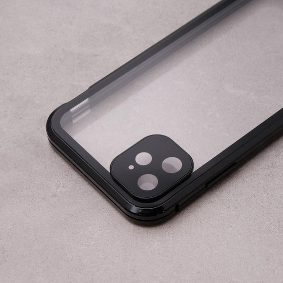 Чохол для iPhone 11, Magnetic Dual Glass, чорний