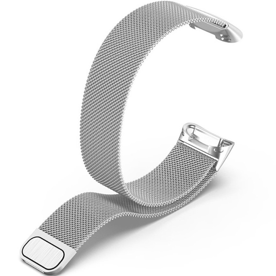 Браслет  MilaneseBand для Fitbit Charge 5 - Silver