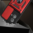 Чехол NOX Camera Slide Motorola Edge 40 Neo, CamShield Slide, красный
