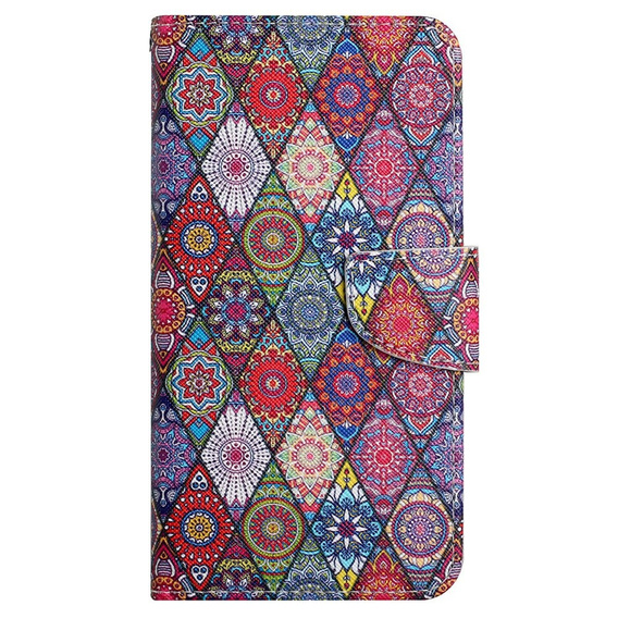 Чохол-книжка для Xiaomi Redmi 13C / Poco C65, Wallet, Kaleidoscope, різнокольоровий
