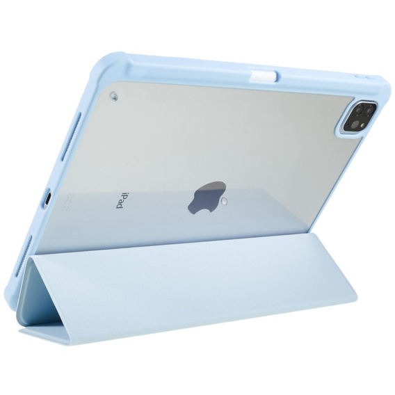 Чехол для iPad Pro 12.9" 2022/2021/2020 (6/5/4 gen.), Smartcase Hybrid, с местом для стилуса, синий