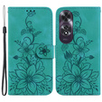 Чохол-книжка для Oppo A60, Lily Flower, зелений