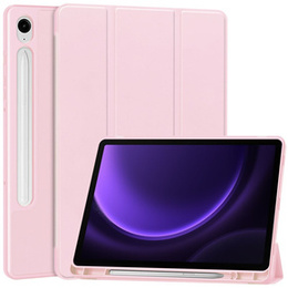 Чехол для Samsung Galaxy Tab S10 Lite / S10 FE / S9 FE, Smartcase с местом для стилуса, розовый