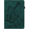 Чехол до Lenovo Tab M9, Wallet Pen Slot, butterflies, коричневый