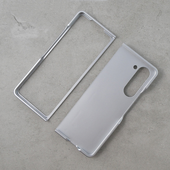 Чохол NOX Camera Slide Samsung Galaxy Z Fold5 5G, CamShield Slide, срібло