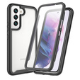 Чoхол Shockproof до Samsung Galaxy S22+ Plus 5G, із захисним екраном, м'яти
