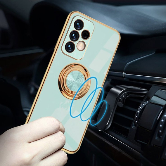 Чoхол до Samsung Galaxy A72 5G / A72 4G (LTE), Electro Ring, м'ятний 