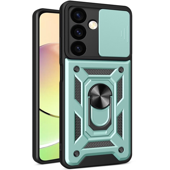 Чохол NOX Camera Slide Samsung Galaxy S24+ Plus, CamShield Slide, зелений