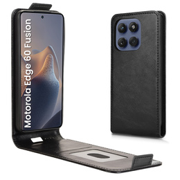 Футляр з клапаном для Motorola Edge 60 / 60 Fusion, Flip, чорний