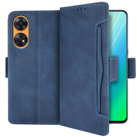 Футляр з клапаном для Oppo Reno8 T, Card Slot, м'яти