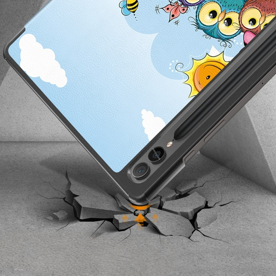 Чохол для Samsung Galaxy Tab S9 FE+ Plus з тримачем для стилуса, Єдиноріг