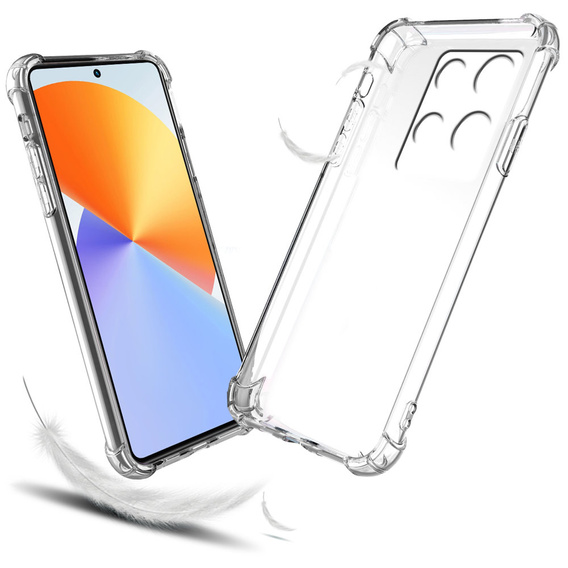 Чехол до Infinix Note 30 Pro, Dropproof, прозрачный