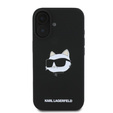 Чехол Karl Lagerfeld Silicone Choupette Head Print для iPhone 16