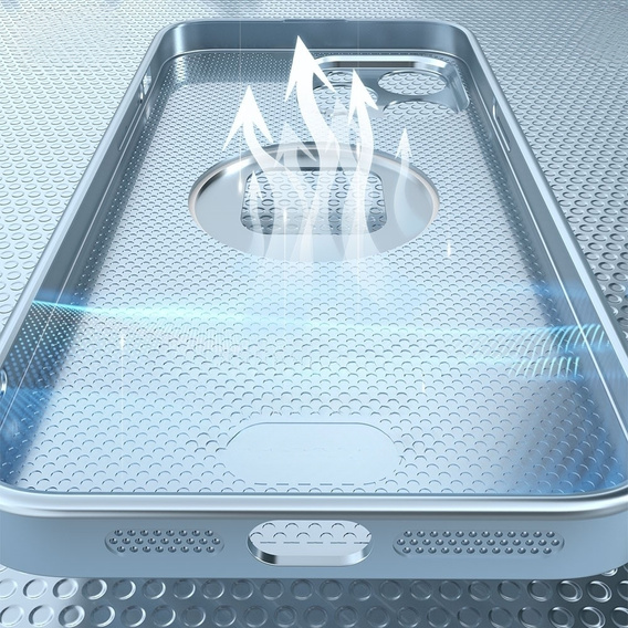 Чехол R-JUST SJ55 для iPhone 14 Pro Max, бронированный, для MagSafe, синий