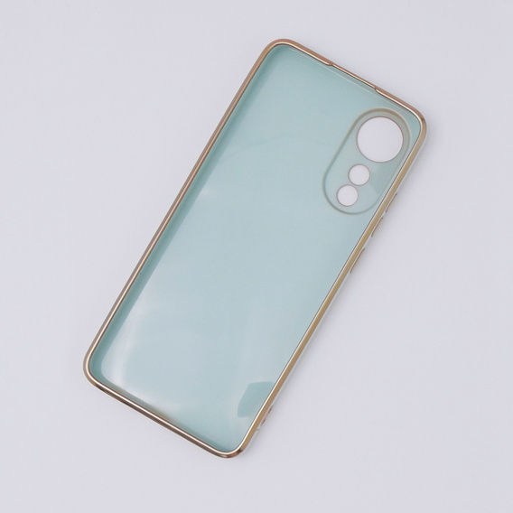 Чехол для Oppo A78 4G, Glamour CamShield, мятный